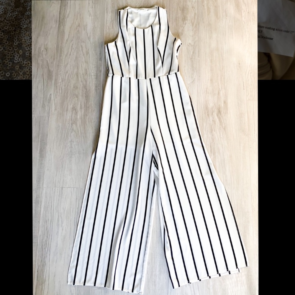 Striped Jumpsuit